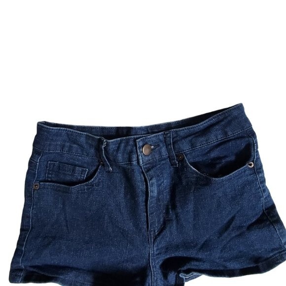 Forever 21 blue jean denim shorts sz 28 - Picture 3 of 12
